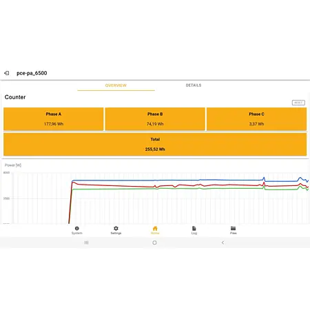 Energiemessgerät / Energiemesser Screenshot