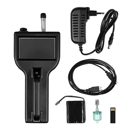 Feinstaubmessgerät Lieferumfang