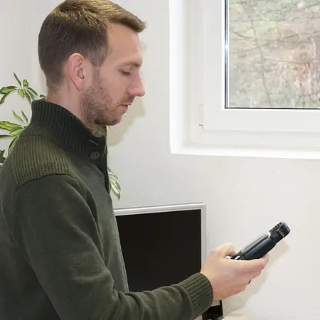 Formaldehyd Messgerät Anwendungsbild