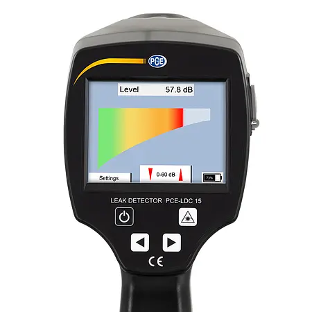 Gas Leckdetektor Display