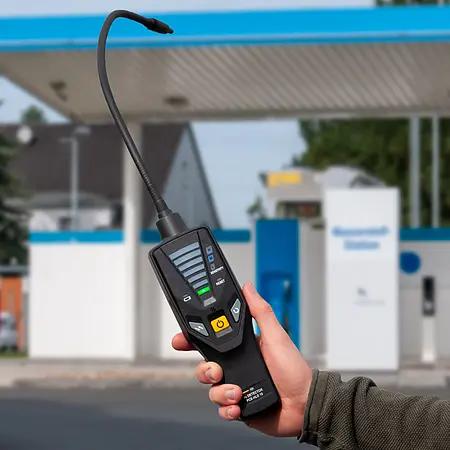 Gasspürer Anwendung