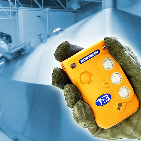 Gaswarngerät Anwendung