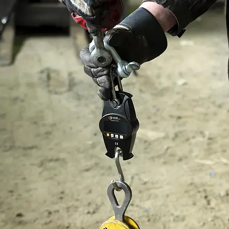 Hängewaage Anwendungsbild