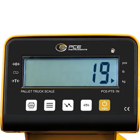 Handhubwaage Display