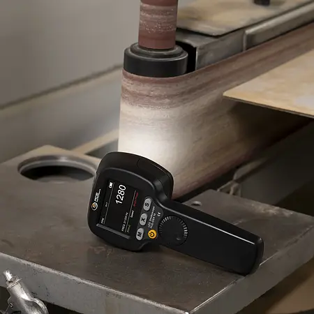 Handtachometer Anwendungsbild