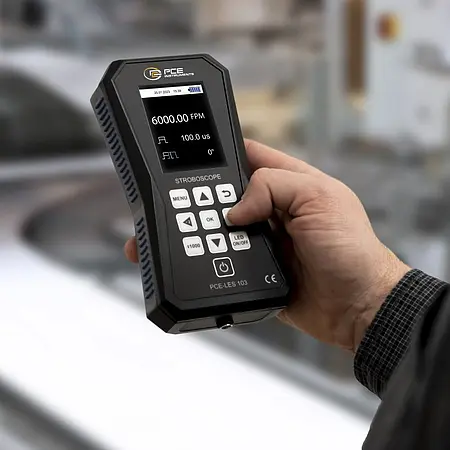 Handtachometer Anwendung