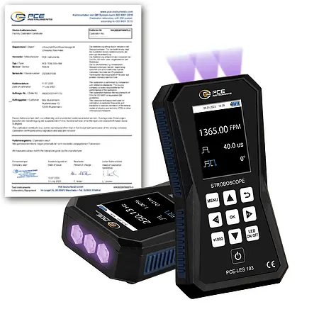 Handtachometer PCE-LES 103UV-365-ICA
