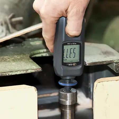 Handtachometer Anwendungsbild