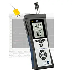 HLK-Messgerät für Feuchte / Temperatur PCE-320