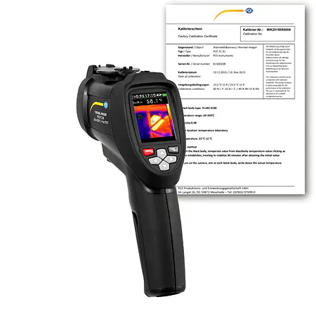 HLK-Messgerät für Temperatur PCE-TC 28-ICA inkl. ISO-Kalibrierzertifikat