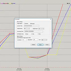 HLK-Messgerät für Windmessung PCE-ADL 11 Software