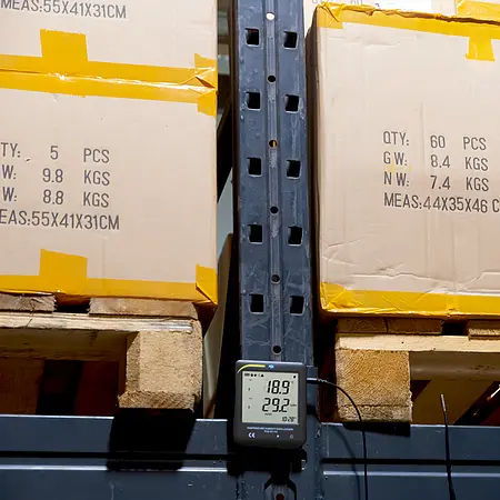 HVAC Messgerät PCE-HT 114 Anwendung