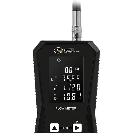 HVAC Messgerät Display