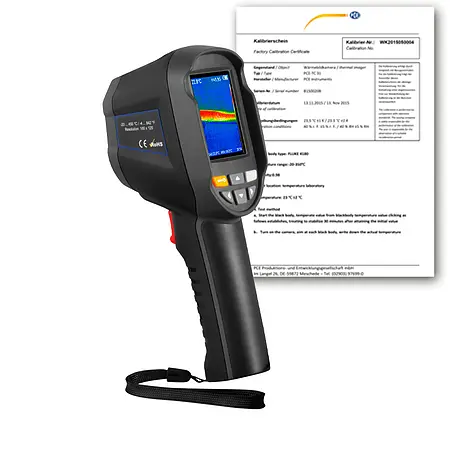 Infrarotkamera PCE-TC 30N-ICA inkl. ISO-Kalibrierzertifikat