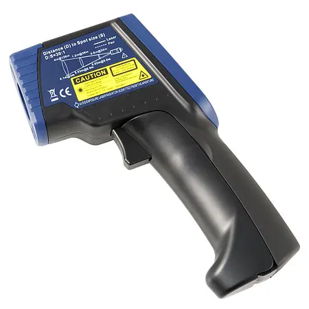 Infrarotthermometer / IR-Thermometer Seitenansicht