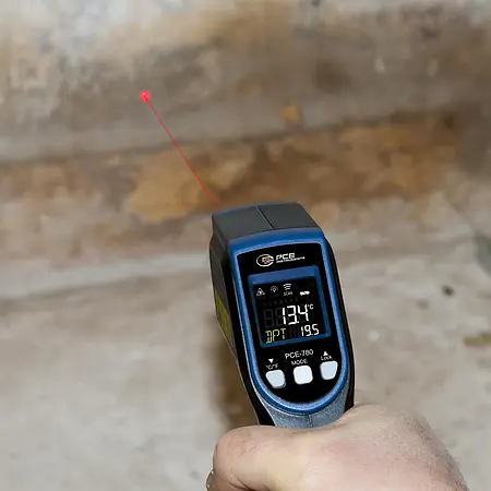 Infrarotthermometer / IR-Thermometer Anwendungsbild