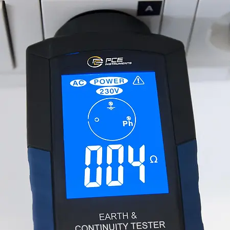 Installationstester / Elektrotester Anwendungsbild