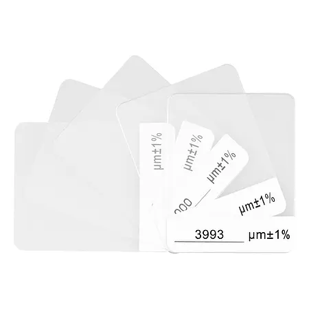 Kalibrierfolien - Set PCE-CT Shims 100-4000µm