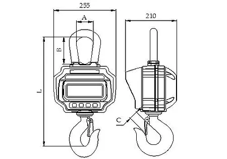 Kranwaage PCE-CS 5000N