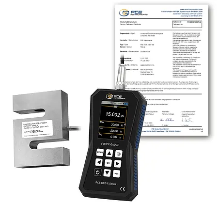 Kraftmessgerät PCE-DFG 20K X-ICA
