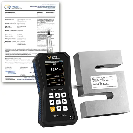 Kraftmesszelle / Kraftaufnehmer PCE-DFG 100K X-ICA