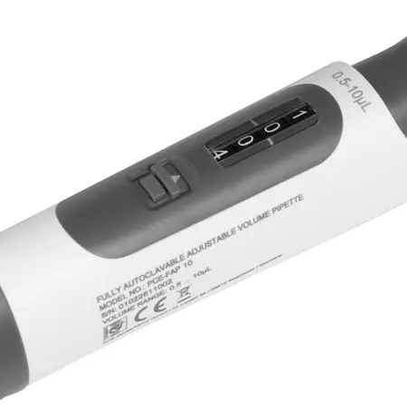 Laborpipette / Pipette Bedienfeld