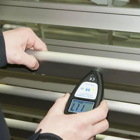 Lackdicken-Messgerät Anwendungsbild