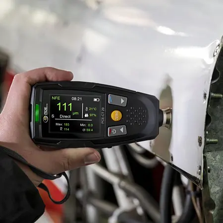 Lackdicken-Messgerät Anwendungsbild