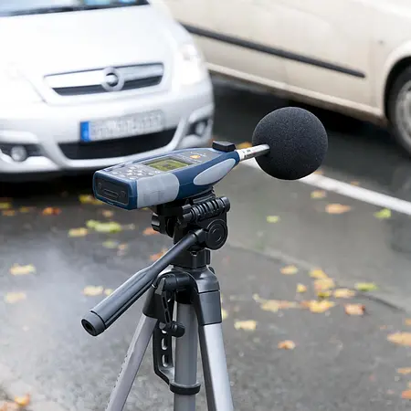 Lärmmessgerät / Lärmmesser Anwendungsbild