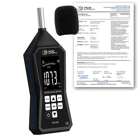 Lärmmessgerät / Lärmmesser PCE-325-ICA