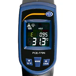 Laser Thermometer PCE-779N Display