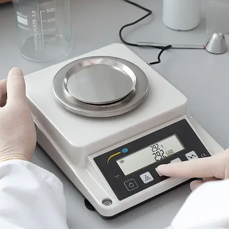 Lebensmittelwaage Anwendung