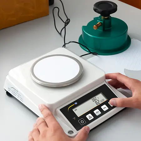 Lebensmittelwaage Anwendung