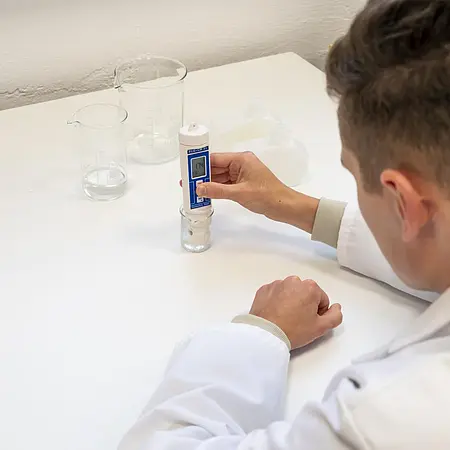 Leitfähigkeitsmessgerät Anwendungsbild