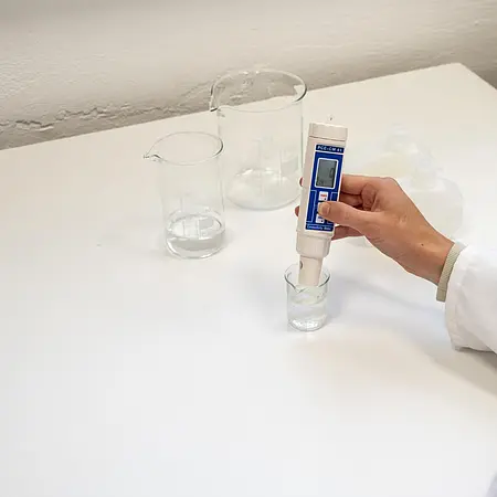 Leitfähigkeitsmessgerät Anwendungsbild