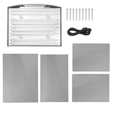 Leuchtkabine Lieferumfang