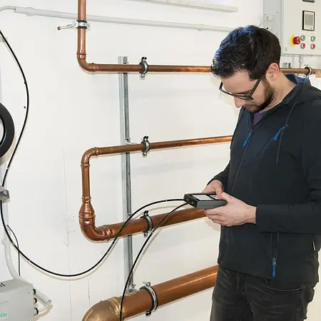 Luft-Messtechnik Manometer Anwendungsbild