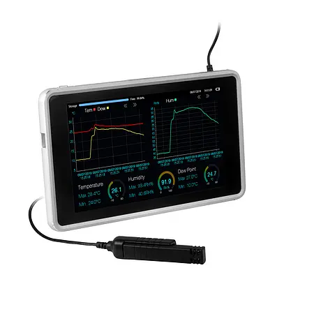 Luftmesstechnik Luftfeuchtigkeitsmesser / Datenlogger PCE-HT 300