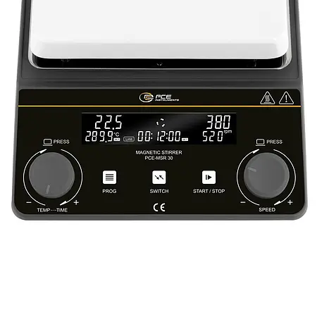 Magnetrührer Display