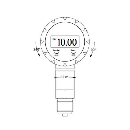 Drucksensor PCE-DMM 11 Schema