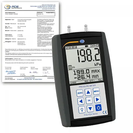 Manometer PCE-PDA 01L-ICA