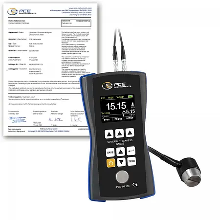 Materialprüfgerät PCE-TG 300-NO2-ICA