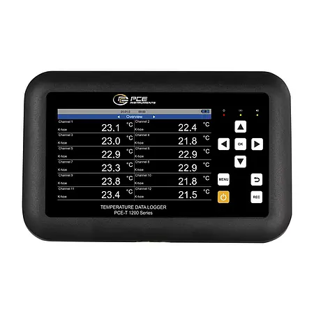 Messgerät für Heizungsanlagen / Heizungsbauer Display