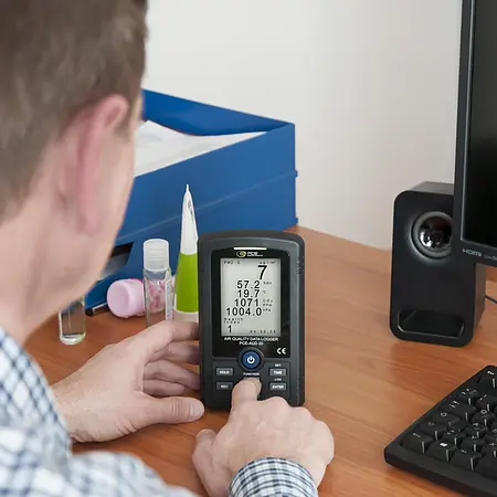 Wetterstation / Messstation für Luftqualität Anwendungsbild