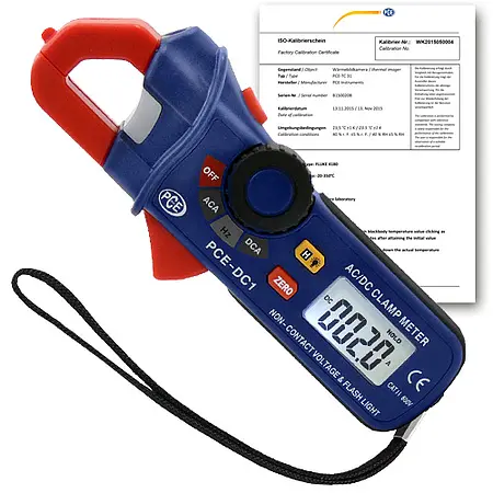 Multimeter PCE-DC1-ICA inkl. ISO-Kalibrierzertifikat