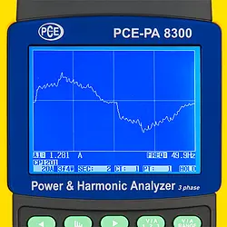 Netz-Analysegerät PCE-PA 8300 Display