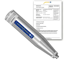 Oberflächen Messtechnik Härteprüfgerät PCE-HT-225A-ICA inkl. ISO-Kalibrierzertifikat