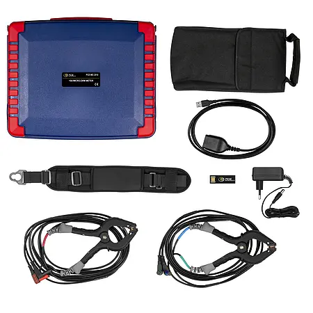 Ohmmeter Lieferumfang