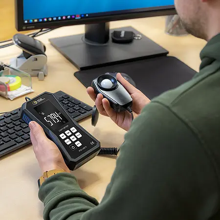 Lichtmesser Anwendung