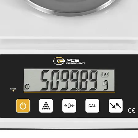 Präzisionswaage Display